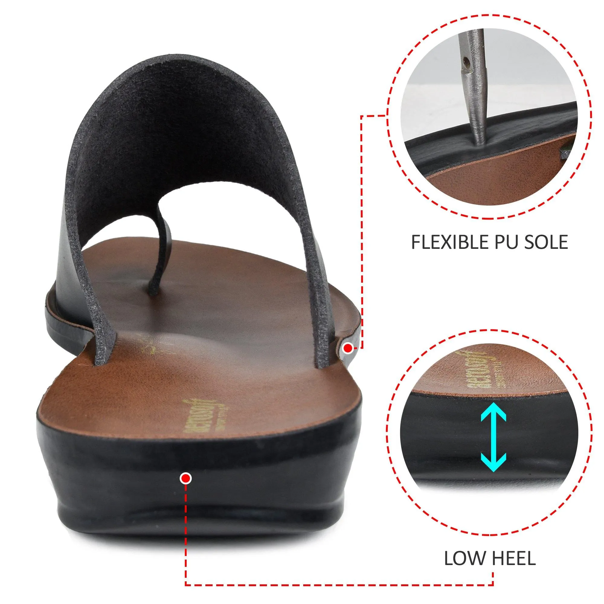 Aerosoft - Daffodil LS4830 Vintage Arch Support Outdoor Comfortable Walking Summer Sandals for Women