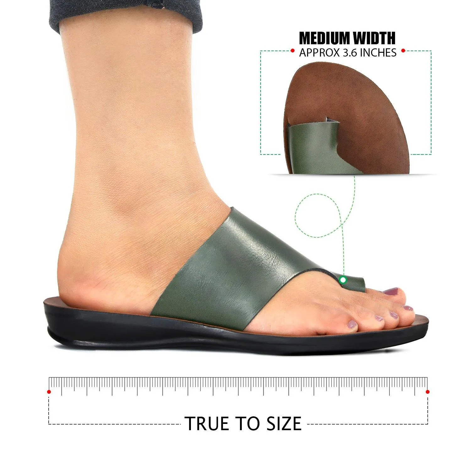 Aerosoft - Daffodil LS4830 Vintage Arch Support Outdoor Comfortable Walking Summer Sandals for Women