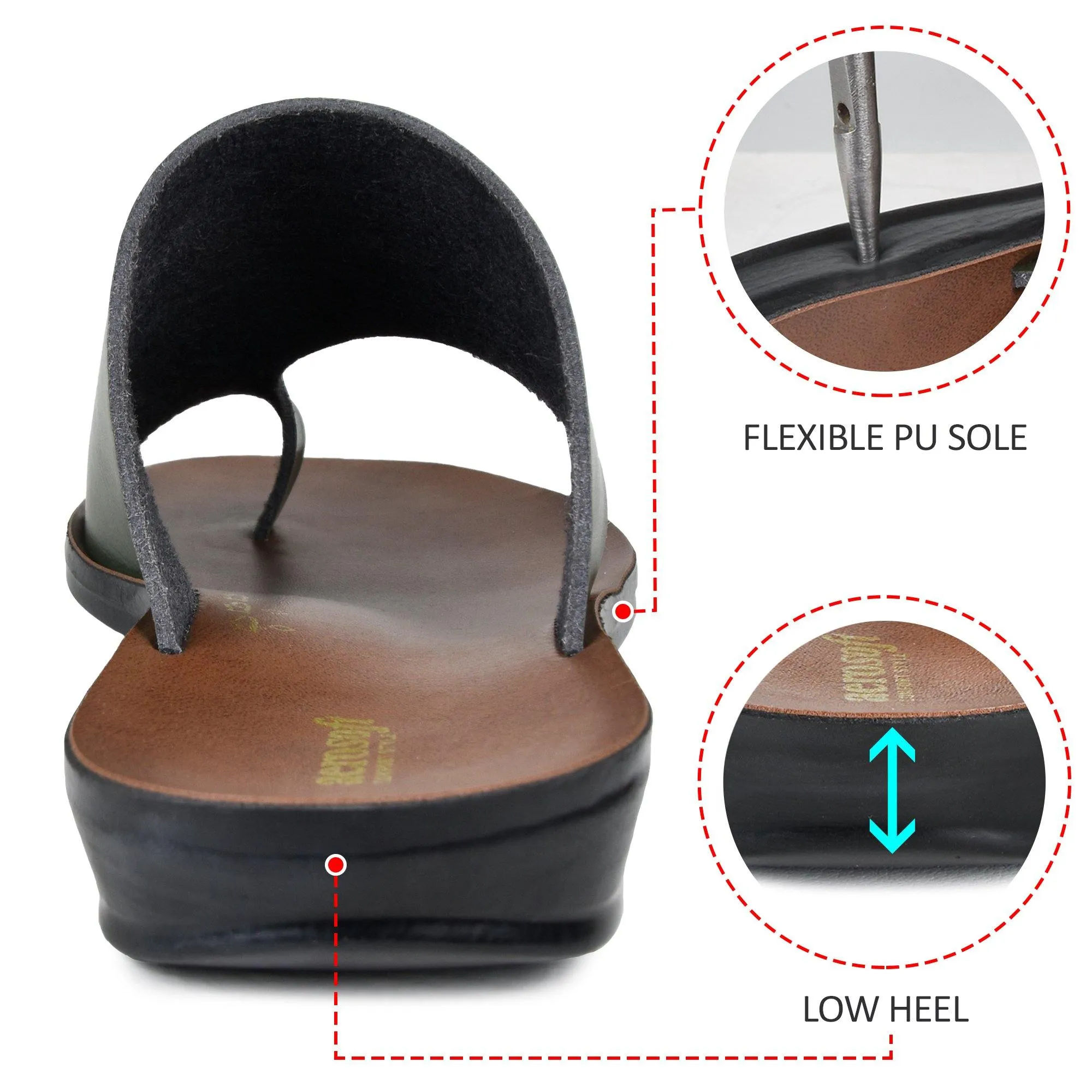 Aerosoft - Daffodil LS4830 Vintage Arch Support Outdoor Comfortable Walking Summer Sandals for Women