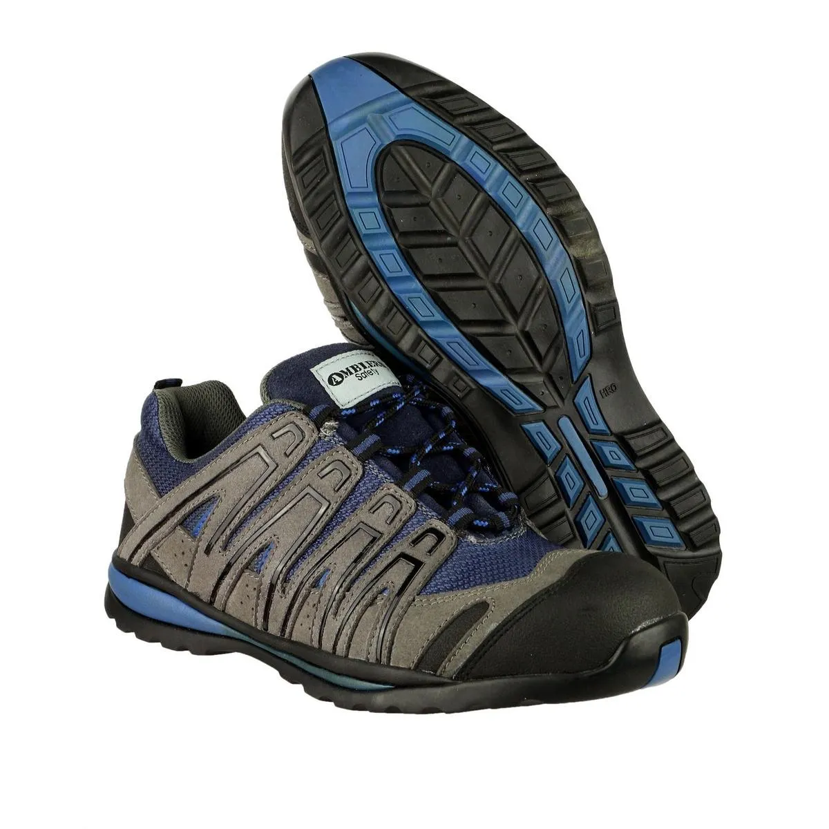 Amblers Safety FS34C Metal Free Lightweight Lace up Safety Trainer Blue