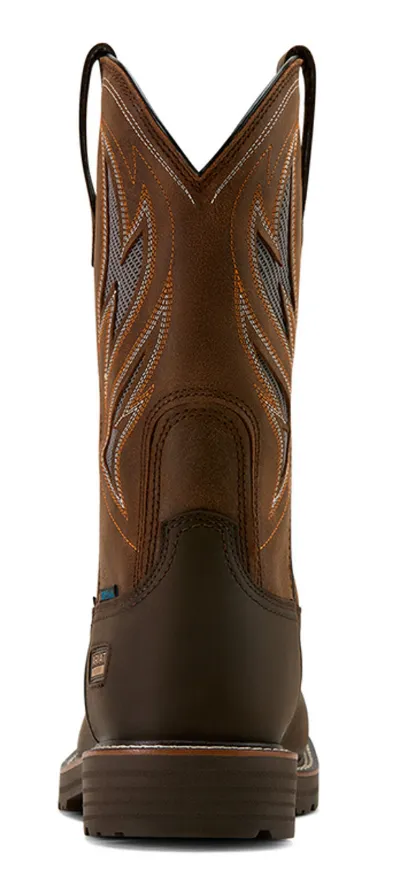Ariat Men's Venttek Steel Toe EH WP Square Toe Work Boot 10061119