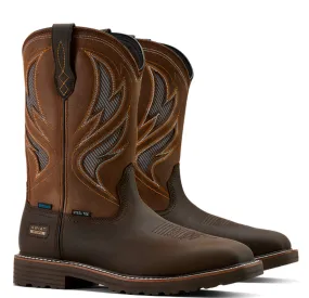Ariat Men's Venttek Steel Toe EH WP Square Toe Work Boot 10061119