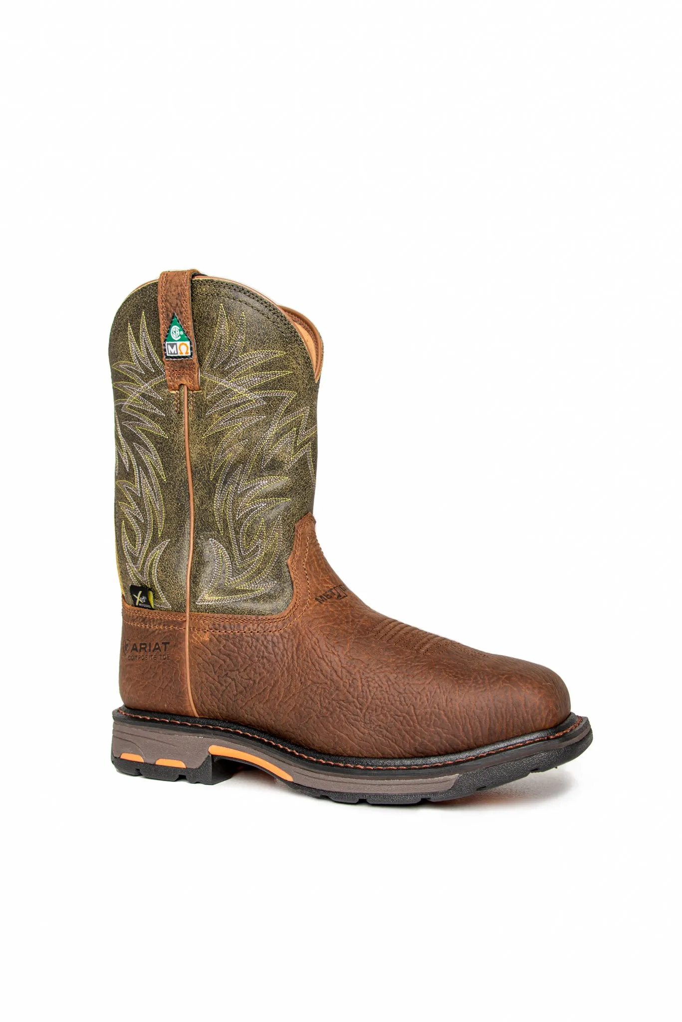 Ariat Men’s Work Boots Workhog MetGuard CSA Composite Toe 10017174