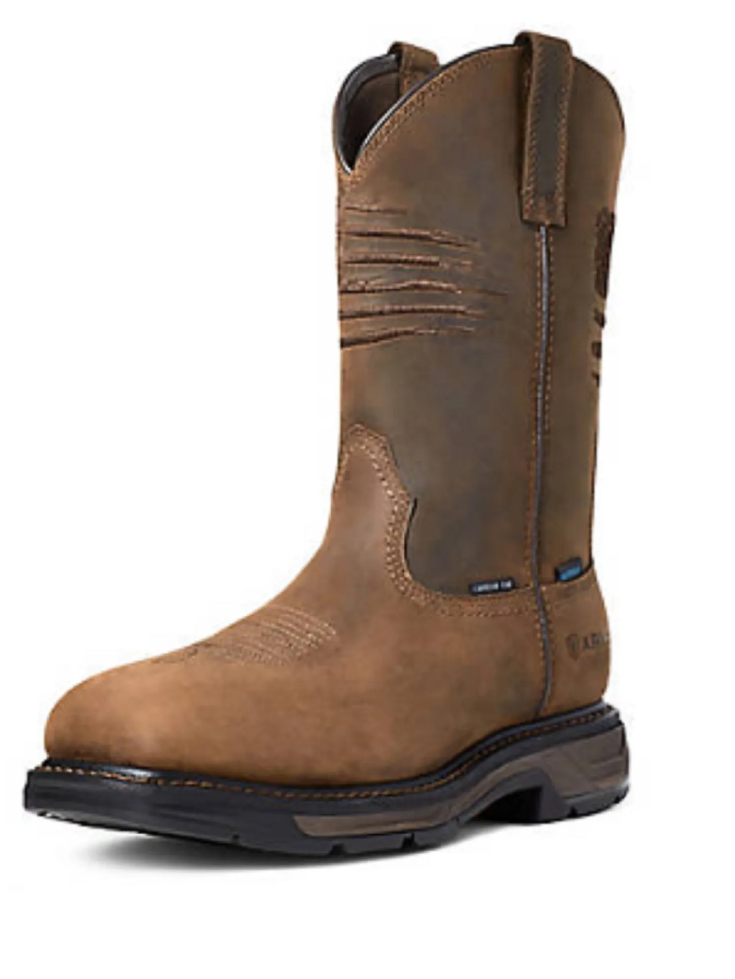 Ariat Men's Workhog XT Patriot Carbon Toe WP EH Slip/Oil Resistant Boot 10036002