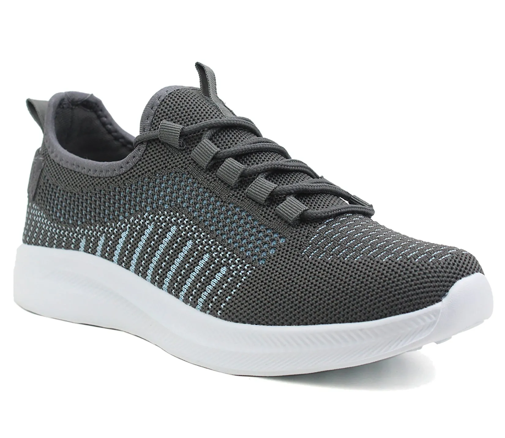 B384003 Womens Mesh Trainers in Grey
