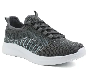 B384003 Womens Mesh Trainers in Grey