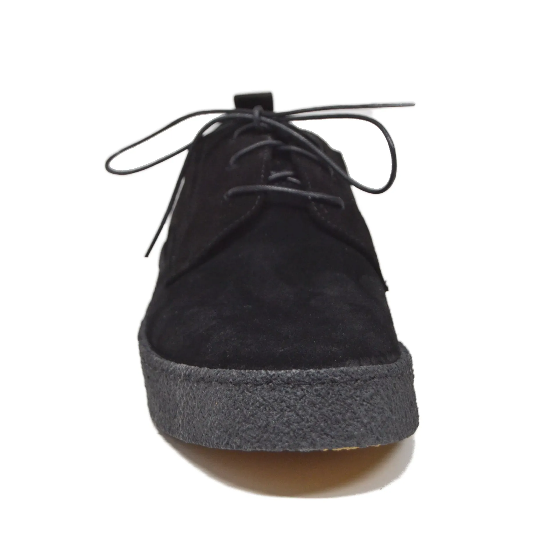 British Walkers Playboy Original Low Top Men's Black Suede Crepe Sole