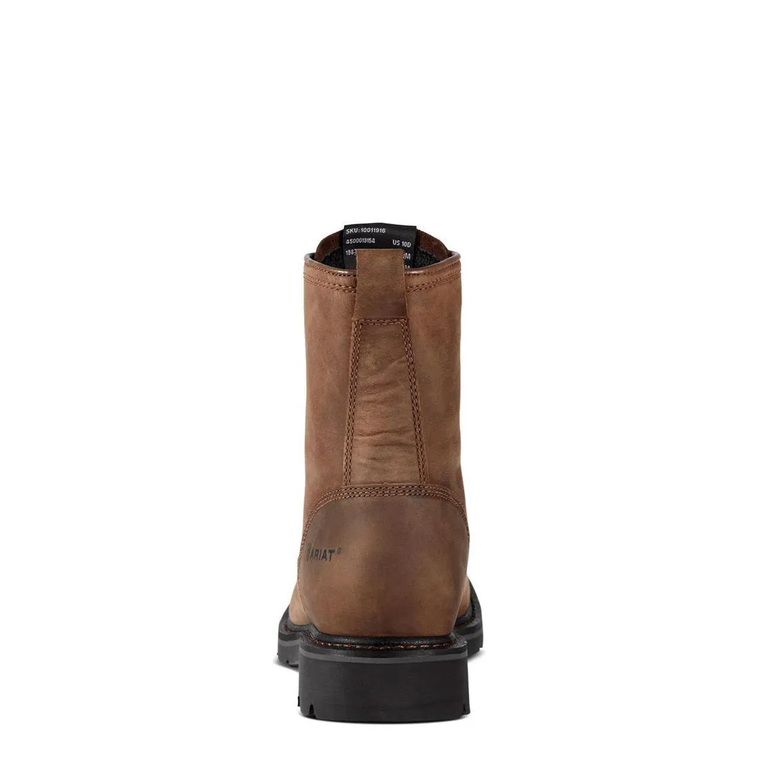 Cascade 8 inch Steel-Toe Wide Square Toe Work Boot Alamo Brown