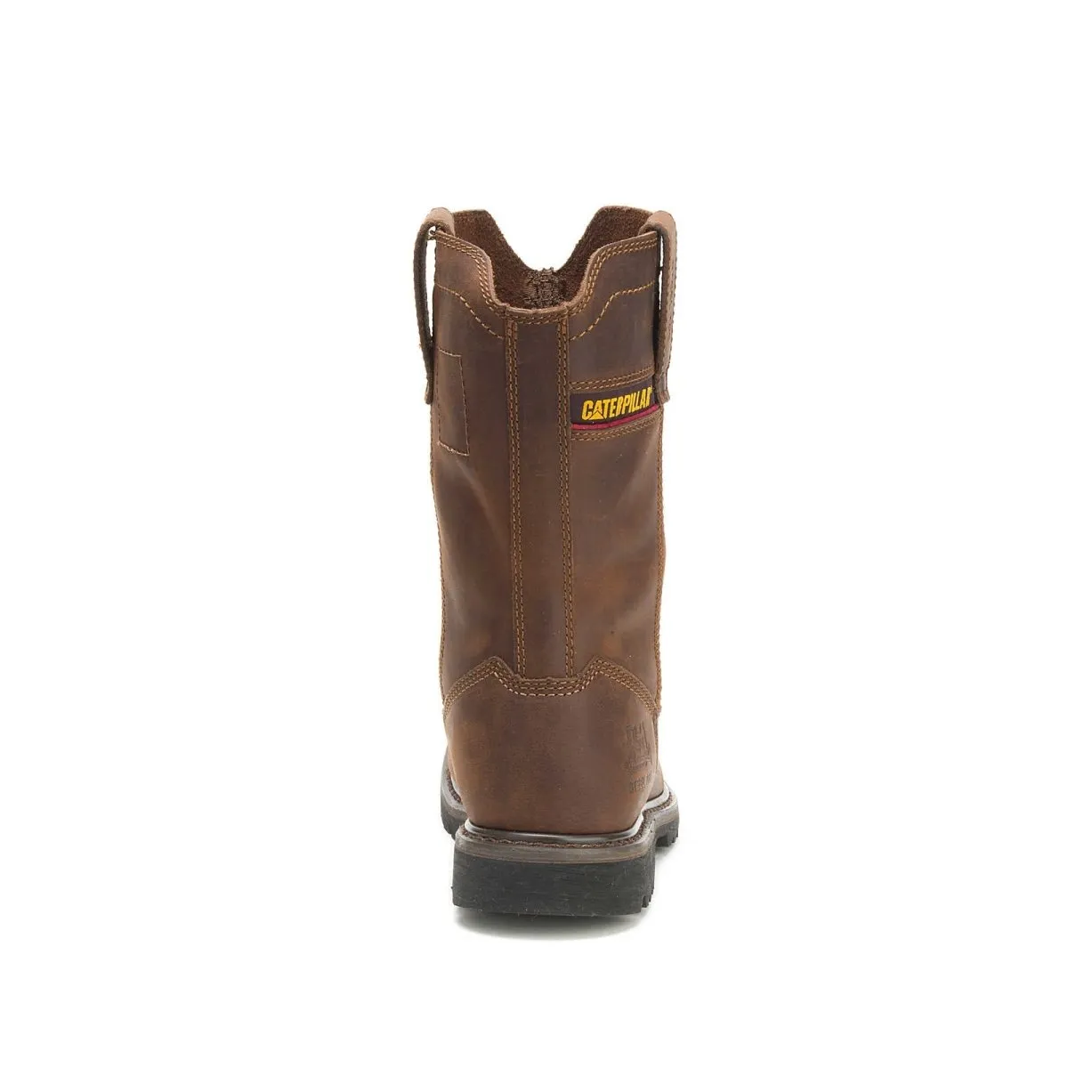 Caterpillar Wellston Men's Pull On Steel Toe Work Boot (p90439) In Dark Brown