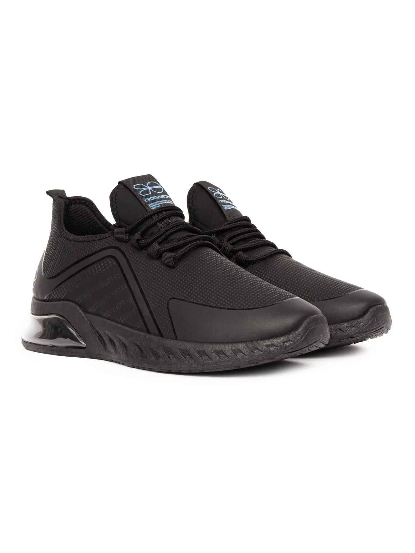 Clarington Trainers Black/Blue