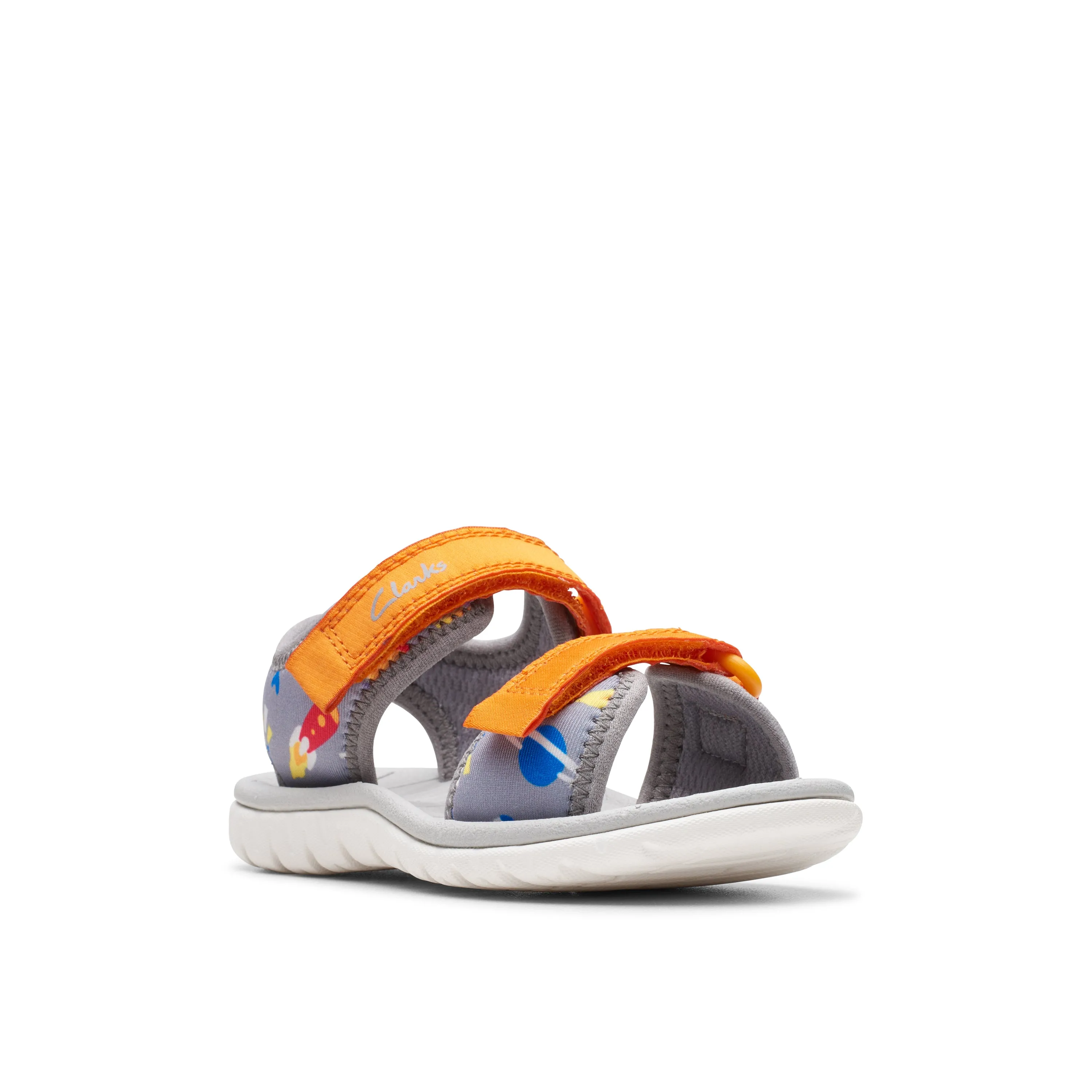 Clarks Surfing Tide T Boys Grey Rocket Water Friendly Sandal