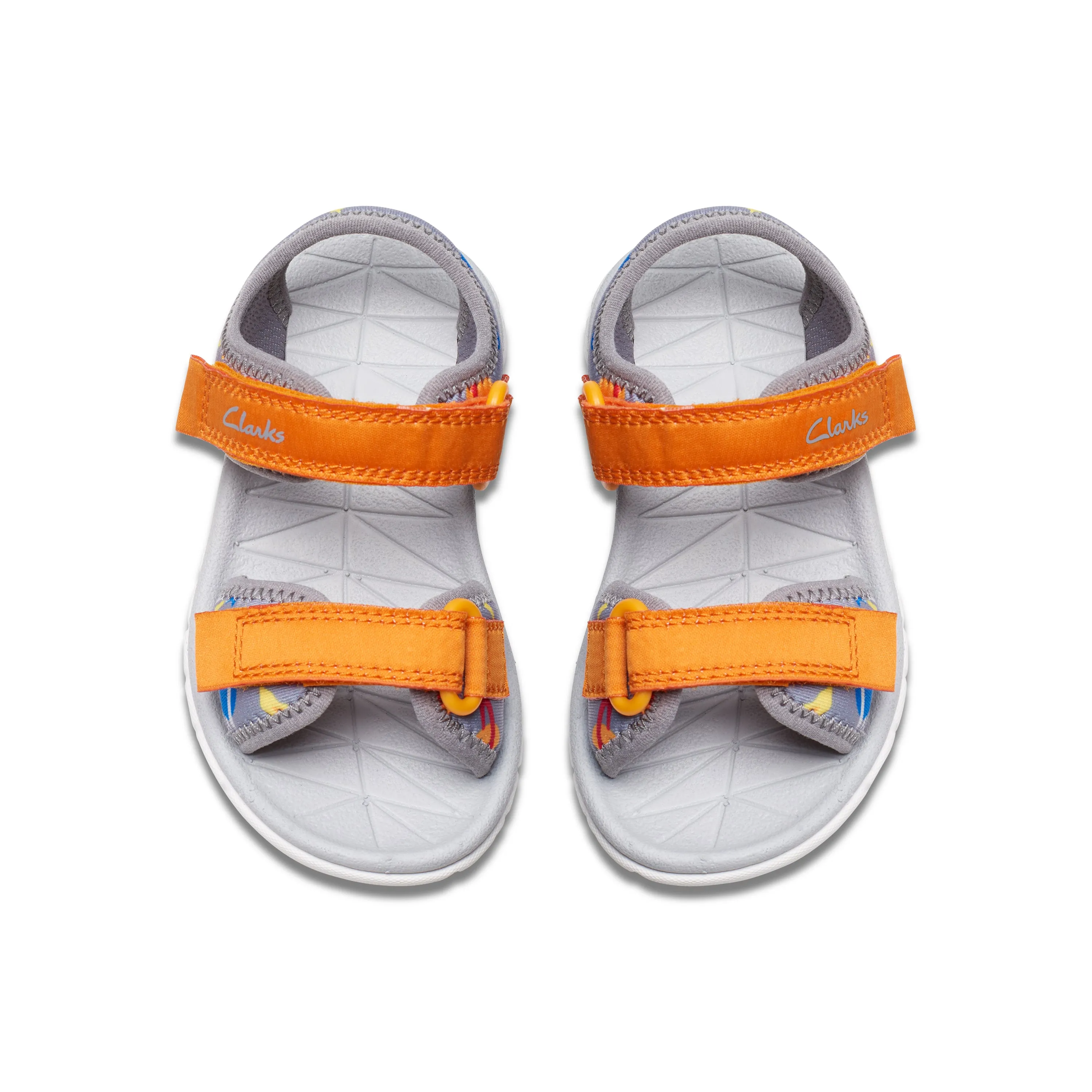 Clarks Surfing Tide T Boys Grey Rocket Water Friendly Sandal