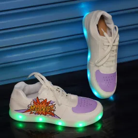 Comic Art Sneakers - Light Me Up