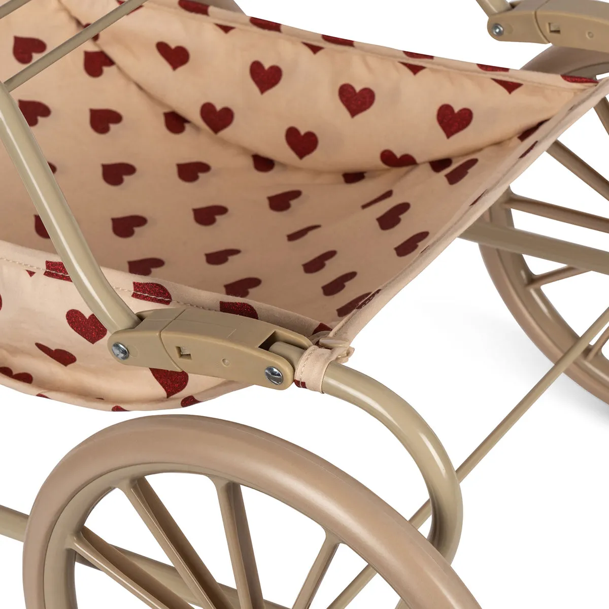 Doll Pram in Amour Rouge by Konges Sløjd