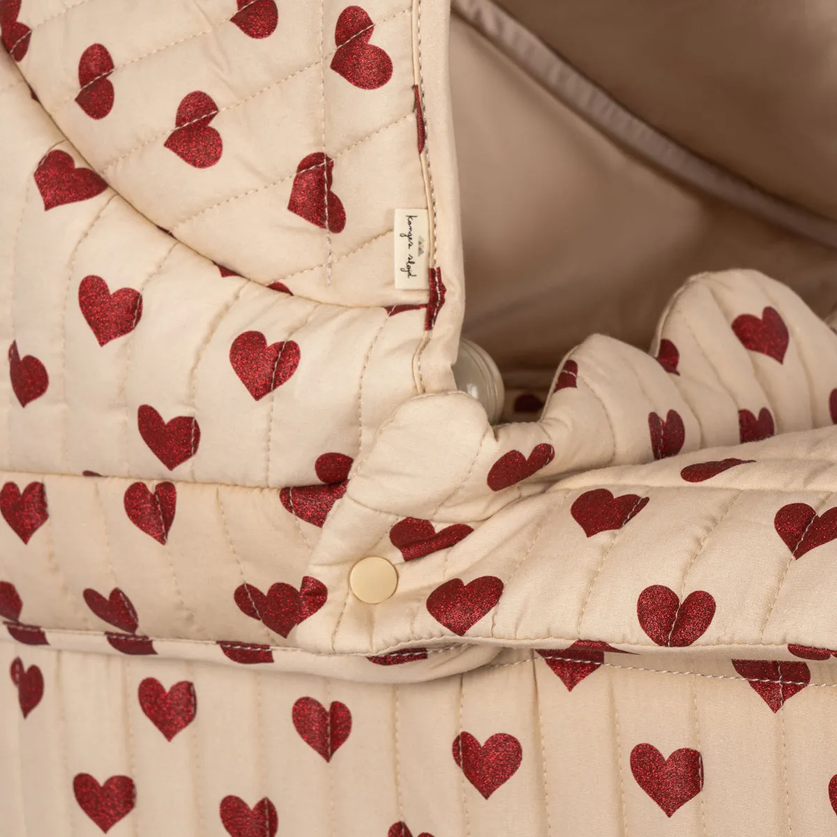 Doll Pram in Amour Rouge by Konges Sløjd