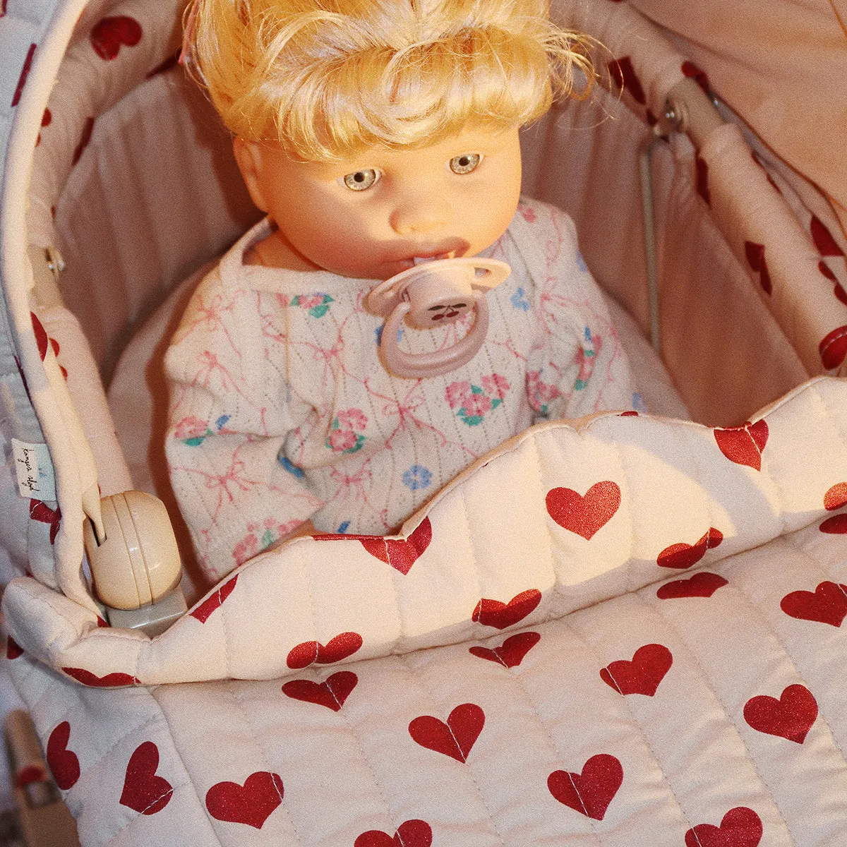 Doll Pram in Amour Rouge by Konges Sløjd