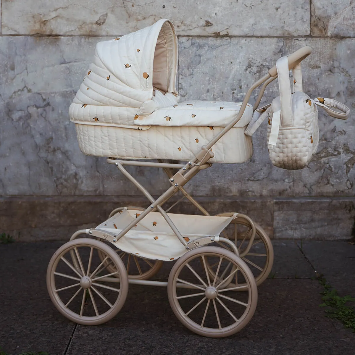 Doll Pram in Lemon by Konges Sløjd
