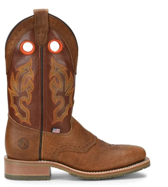 Double-H 'Mickey' Men's Steel Toe Electrical Hazard Slip/Oil Resist. Work Boot DH5400
