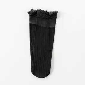 Flower Print Casual Socks