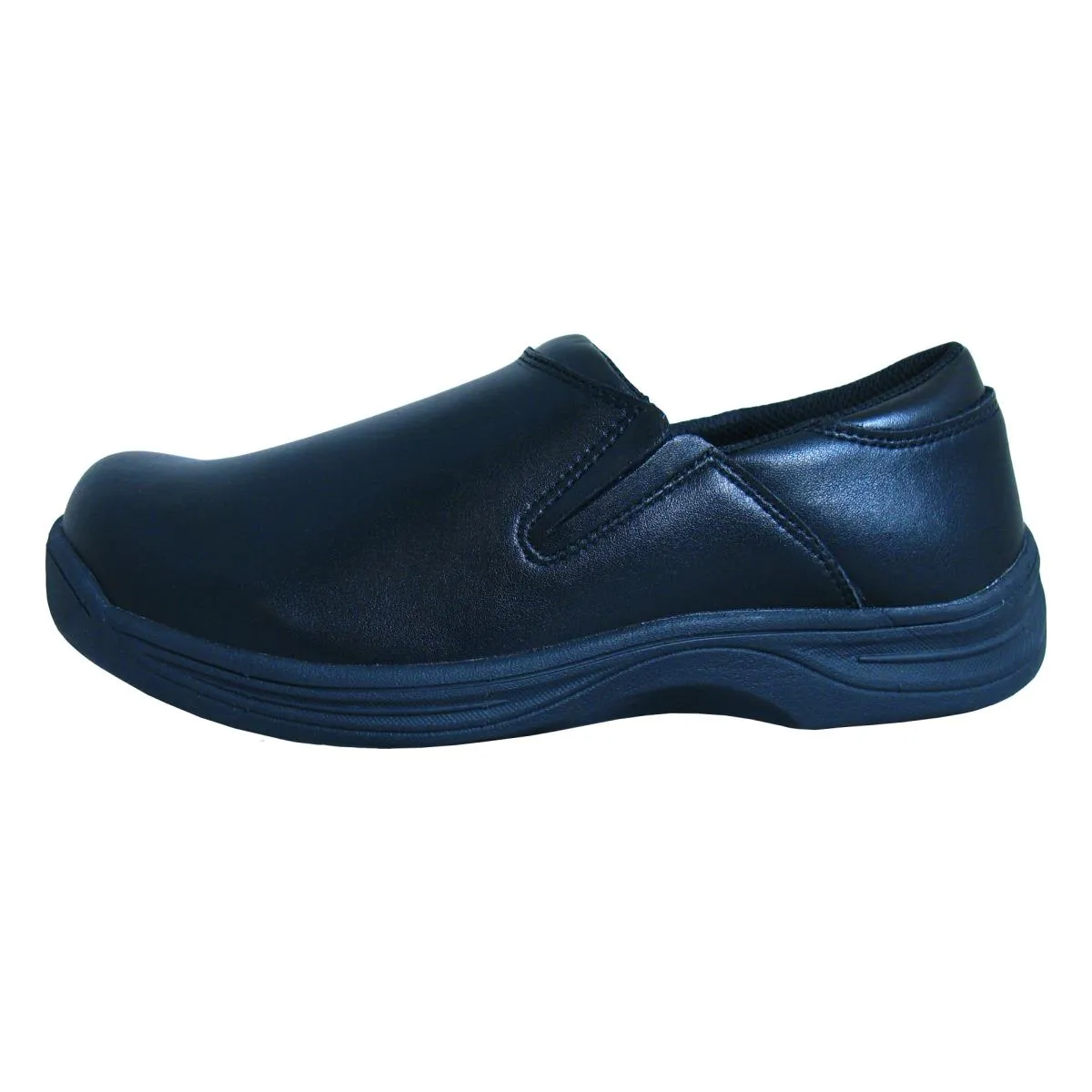 Genuine Grip Footwear- 470 Black Women's Slip On Shoe