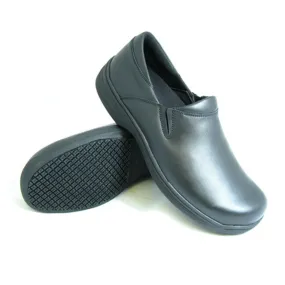 Genuine Grip Footwear- 470 Black Women's Slip On Shoe