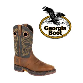GEORGIA BOOT Men's Carbo-Tec LT 11 Inch Waterproof Pull-On GB00266