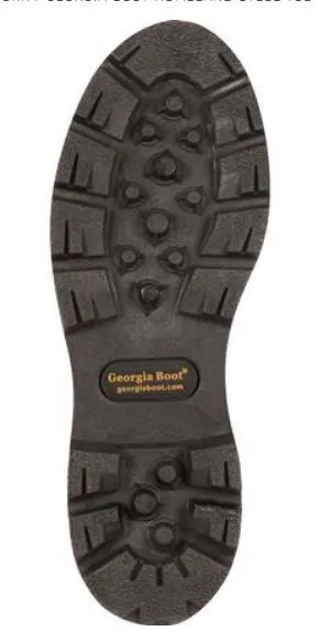 Georgia Men's Brown Leather Steel Toe Electrical Hazard Waterproof Lace-Up Work Boot G105