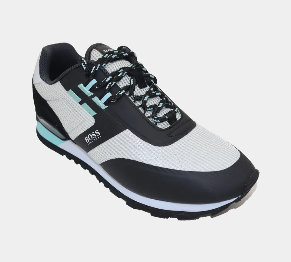 Hugo Boss Parkour Runn Hybrid 50455306060 Trainers Open Grey UK 6-11