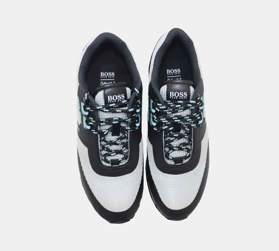 Hugo Boss Parkour Runn Hybrid 50455306060 Trainers Open Grey UK 6-11