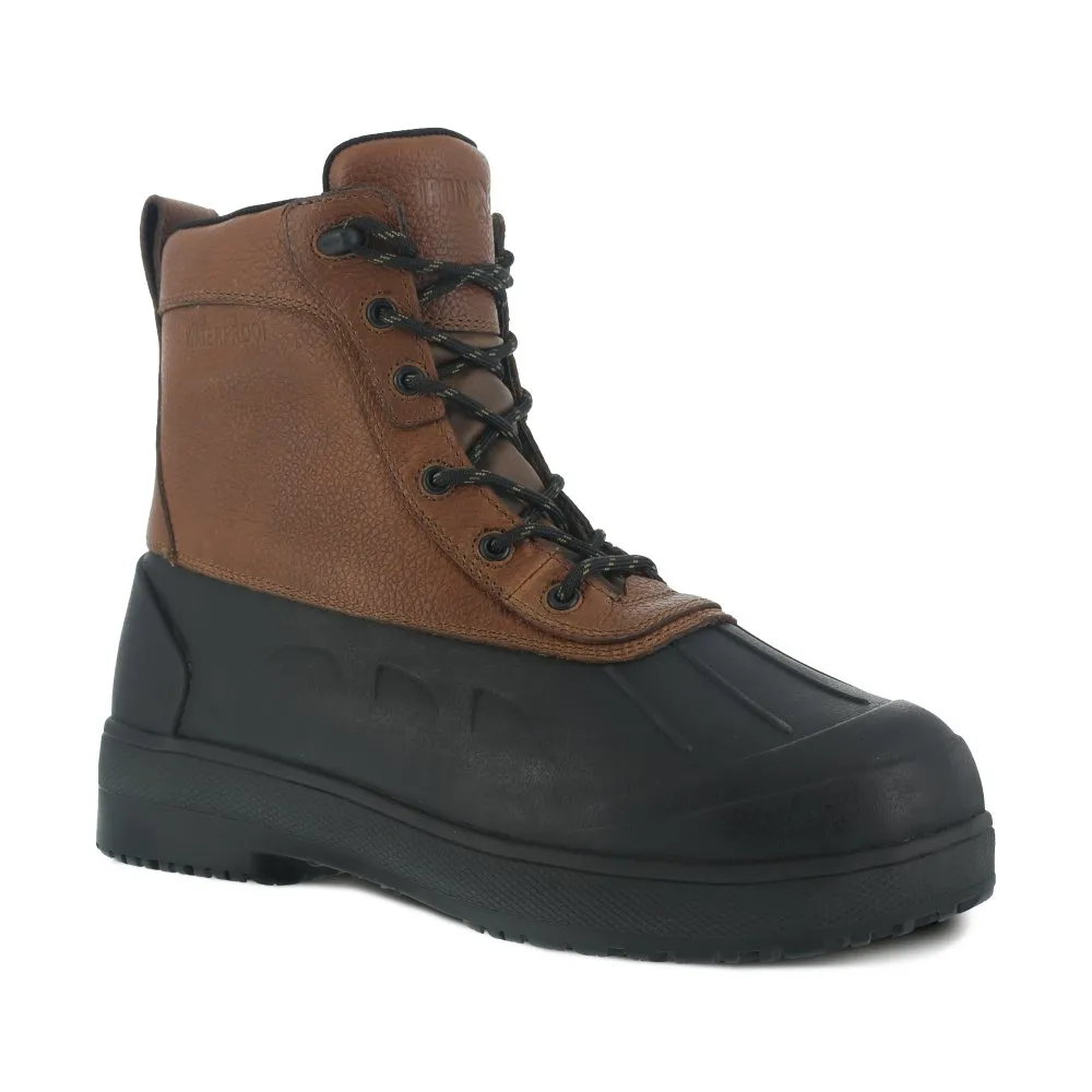 Iron Age Women's Work Boot Waterproof Composite Toe Compound Ia965 In Black And Brown