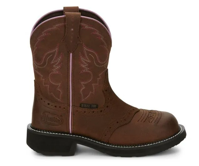 Justin Women's 'Wanette' Steel Toe EH Pull On Work Boot GY9980