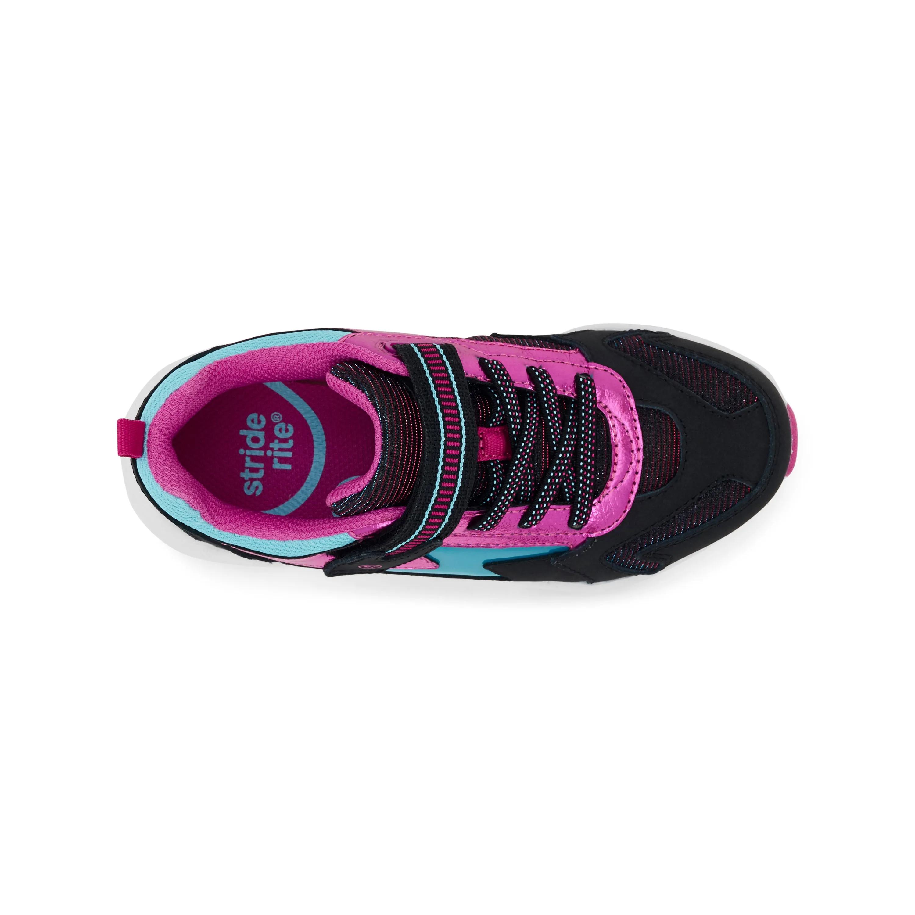 Light-Up Zips Cosmic Sneaker - Big Kid Black Multi
