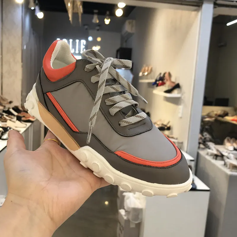 LUXE SEVEN DESIGN MESH PANEL TRAINERS