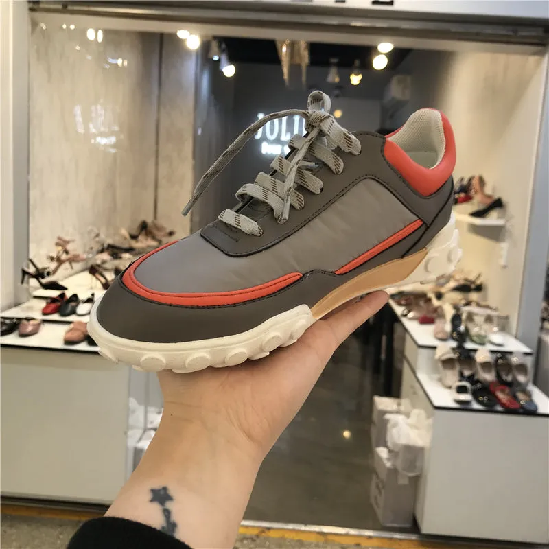 LUXE SEVEN DESIGN MESH PANEL TRAINERS