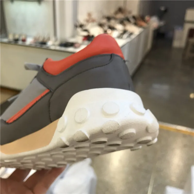 LUXE SEVEN DESIGN MESH PANEL TRAINERS