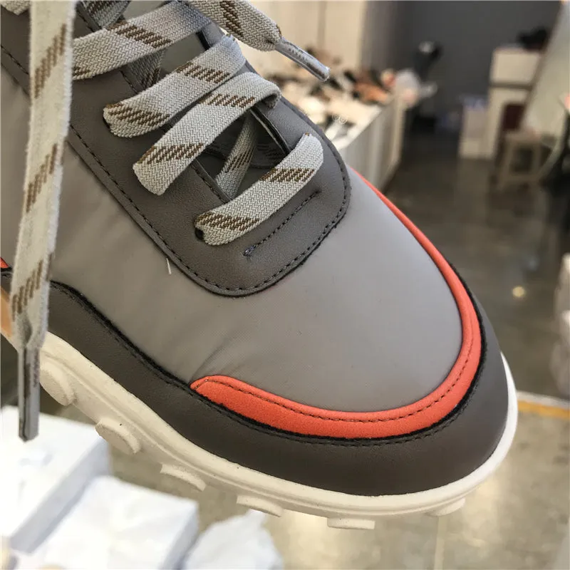 LUXE SEVEN DESIGN MESH PANEL TRAINERS