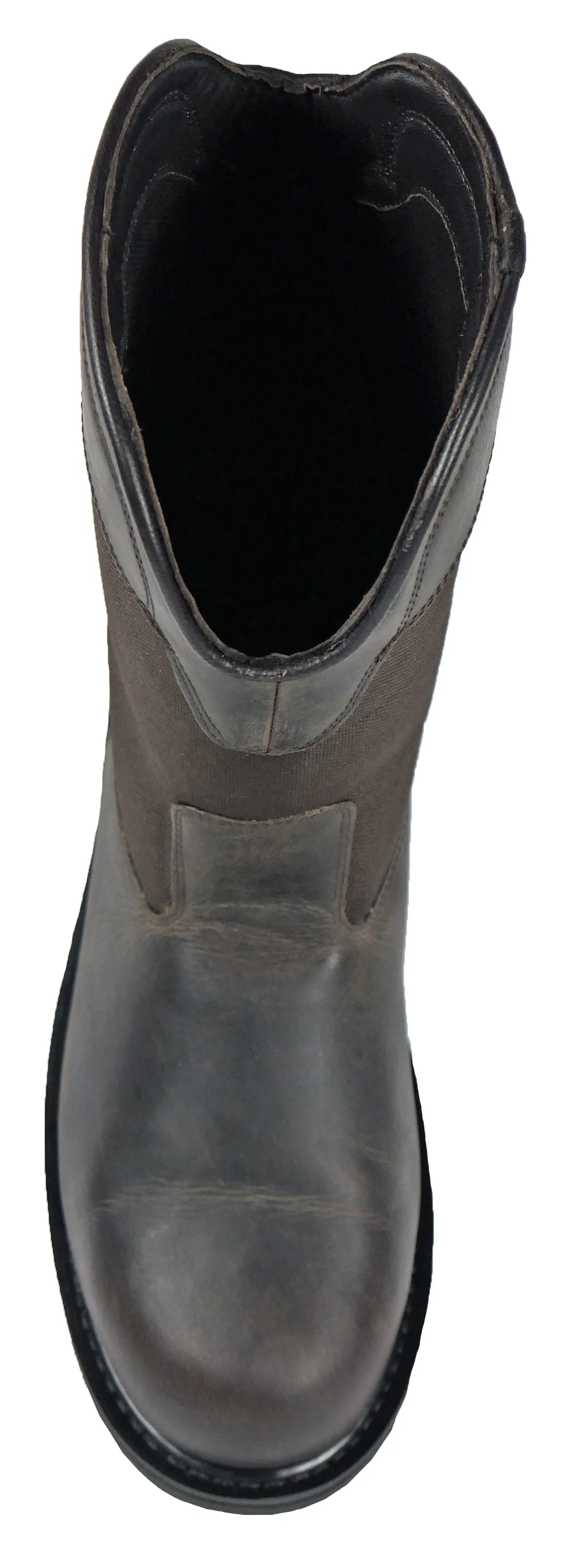 Men's Hoss Buck Brown, EH, SR, Pull On Steel Toe Boot