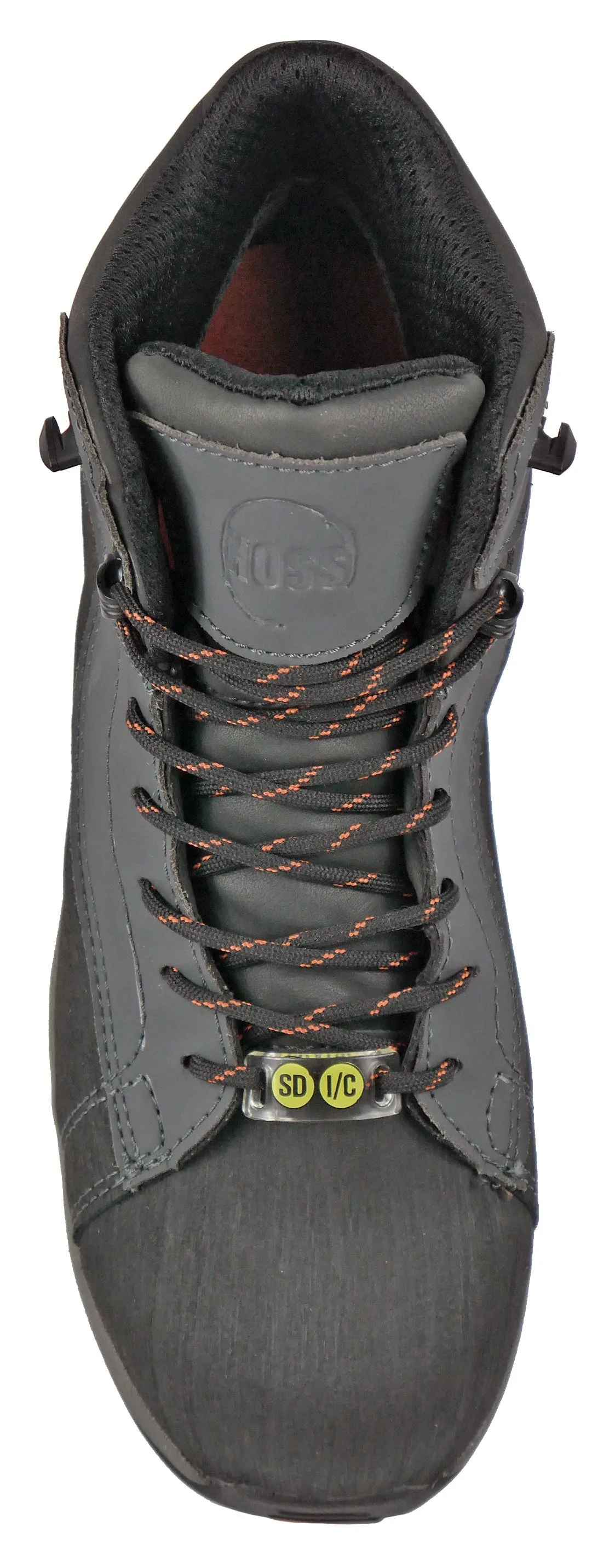 Men's Hoss Chaser Black, EH, SD, Mid Hiker Composite Toe Boot