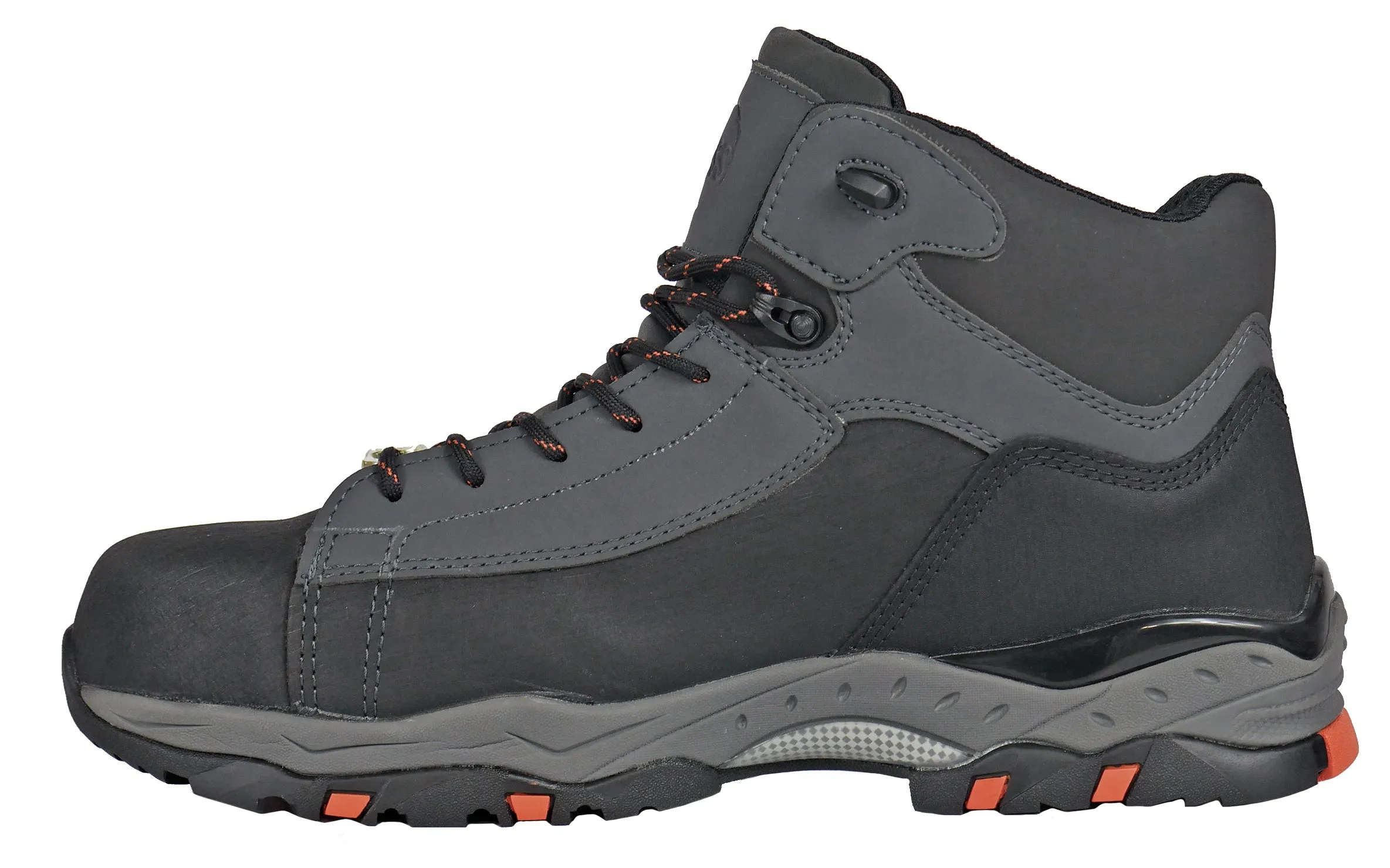 Men's Hoss Chaser Black, EH, SD, Mid Hiker Composite Toe Boot