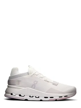 On Running Women's Cloudnova 2 Sneaker in White/Orchid