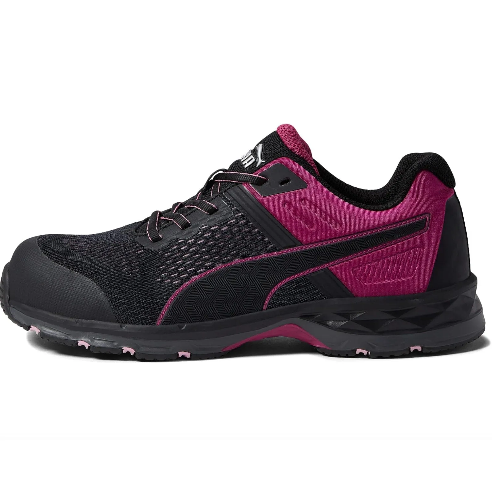 PUMA Womens Define Low 2.0 Safety Work Sneaker 9 Purple Black NMT SR SD