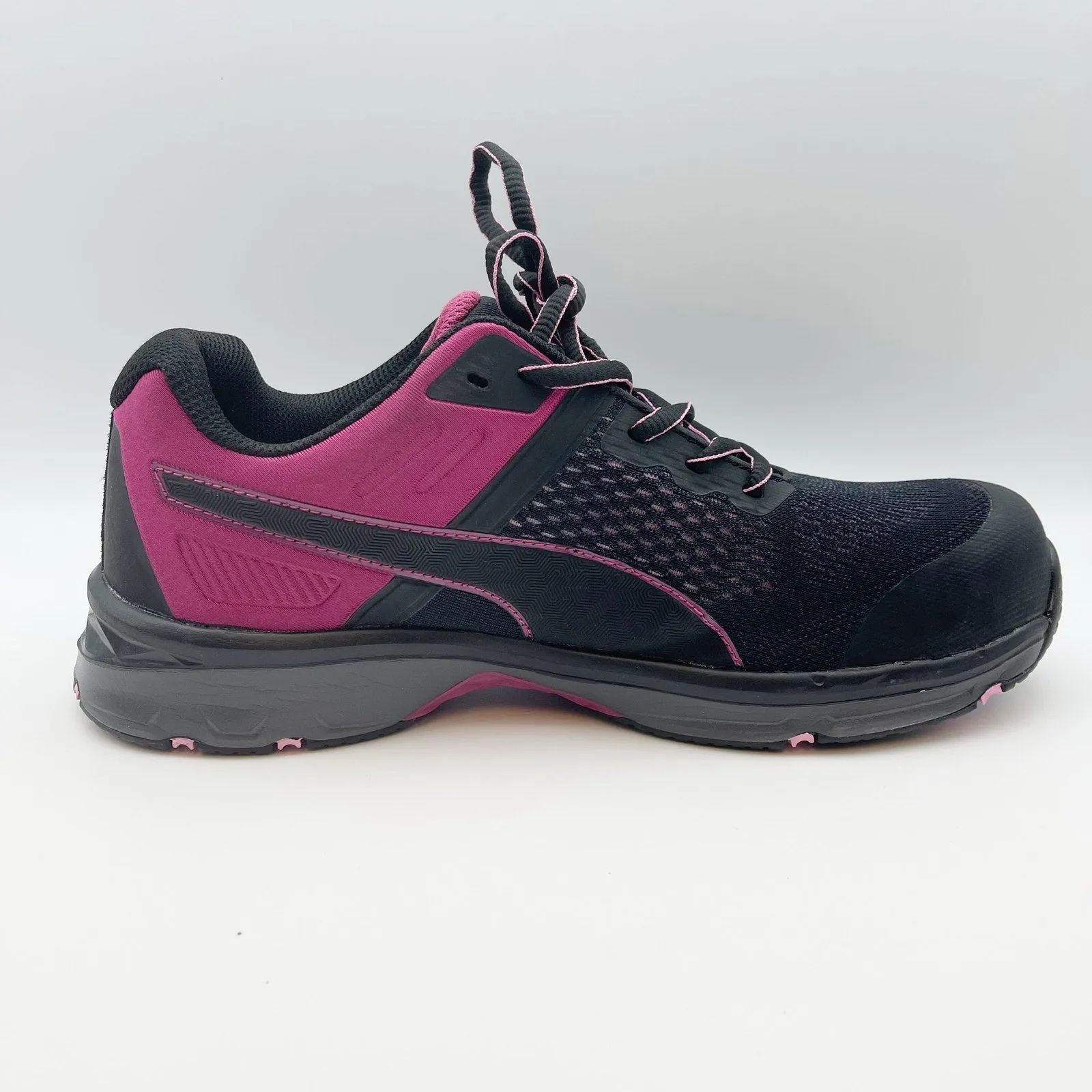 PUMA Womens Define Low 2.0 Safety Work Sneaker 9 Purple Black NMT SR SD