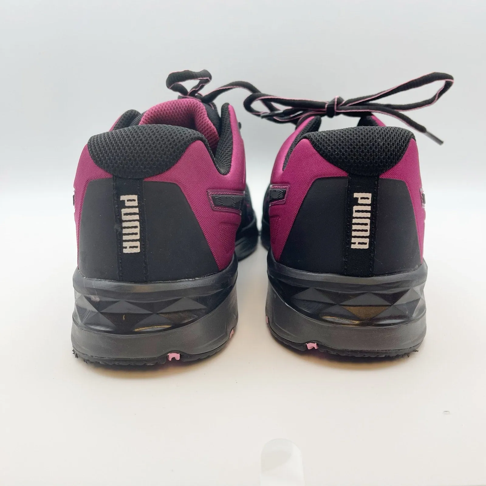 PUMA Womens Define Low 2.0 Safety Work Sneaker 9 Purple Black NMT SR SD