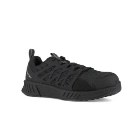 Reebok Fusion Flexweave™ Athletic Work Shoe Men's Composite Toe Rb4317 In Black