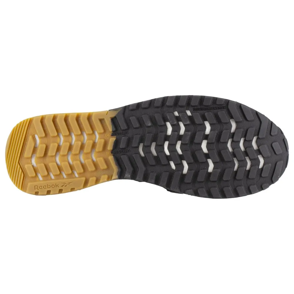 Reebok Nano X1 Adventure Athletic Work Shoe Men's Composite Toe Rb3481 In Grey And Black