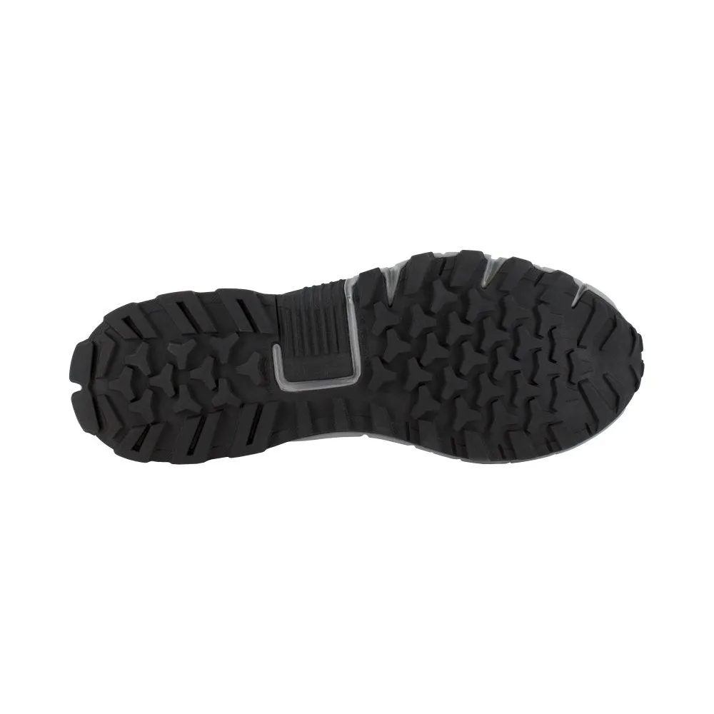 Reebok Trailgrip Athletic Work Shoe Men's Composite Toe Rb3403 In Navy, Black And Grey
