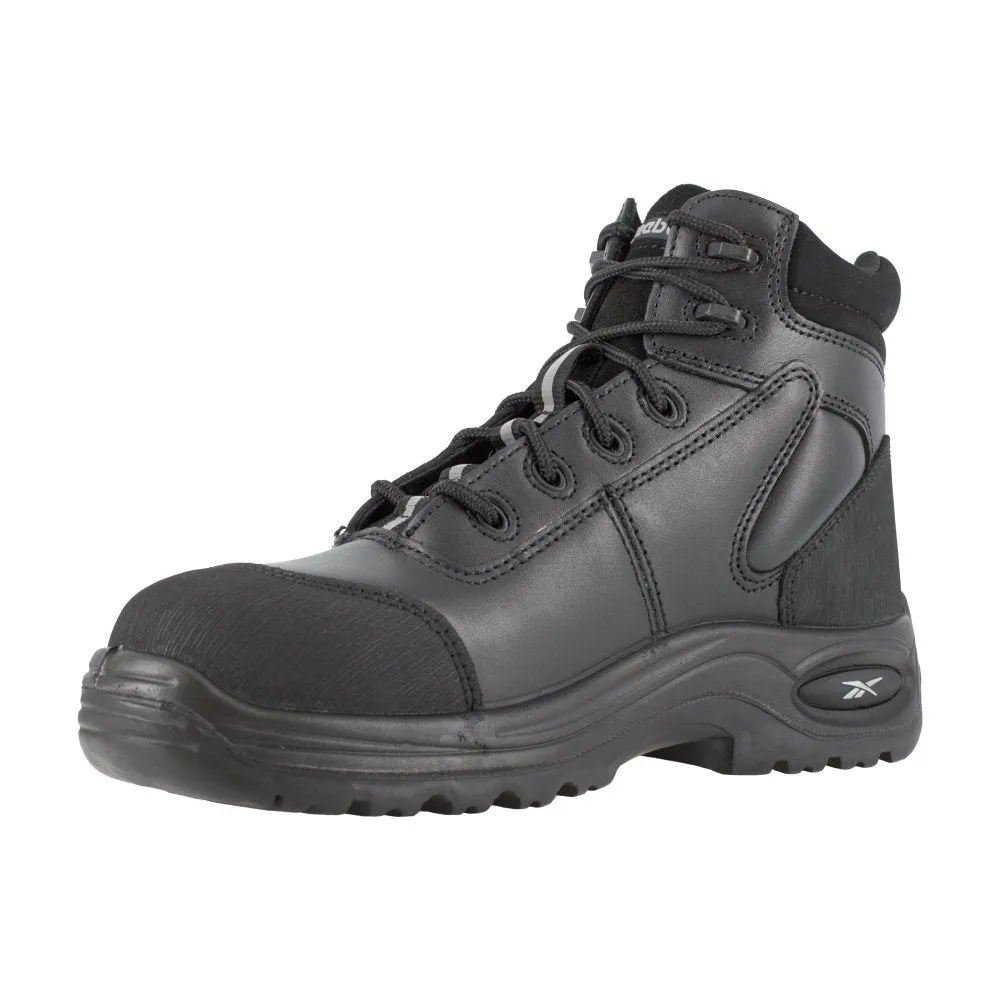 Reebok Trainex 6" Men's Sport Work Boot Composite Toe Rb6750 In Black