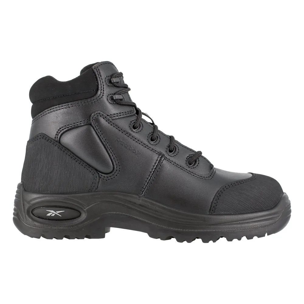 Reebok Trainex 6" Men's Sport Work Boot Composite Toe Rb6750 In Black