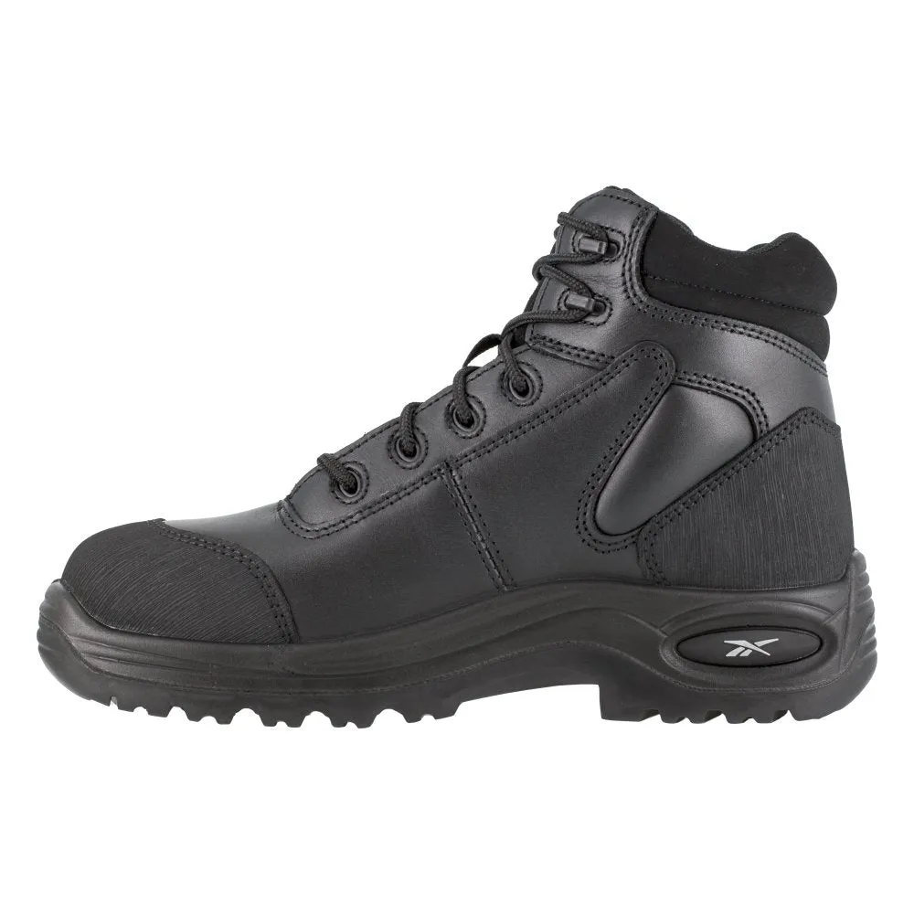Reebok Trainex 6" Men's Sport Work Boot Composite Toe Rb6750 In Black