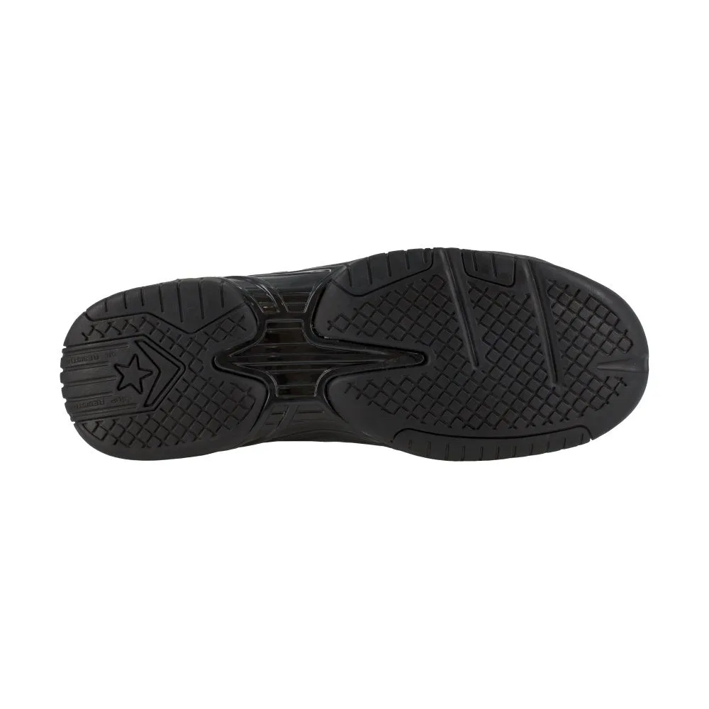 Reebok Women's Tyak Athletic Work Shoe Composite Toe Rb417 In Black
